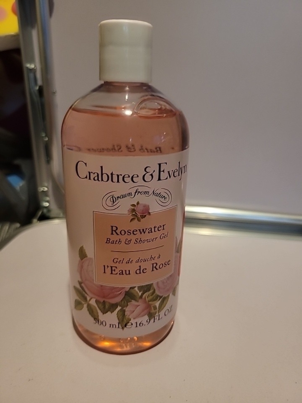 Crabtree & Evelyn Rosewater Bath & Shower Gel - Pink
